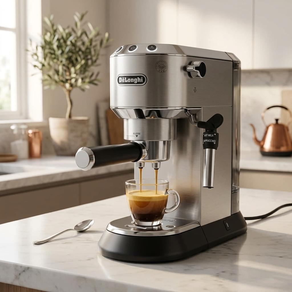 De'Longhi EC685M Dedica Deluxe 15-Bar Slim Espresso Machine